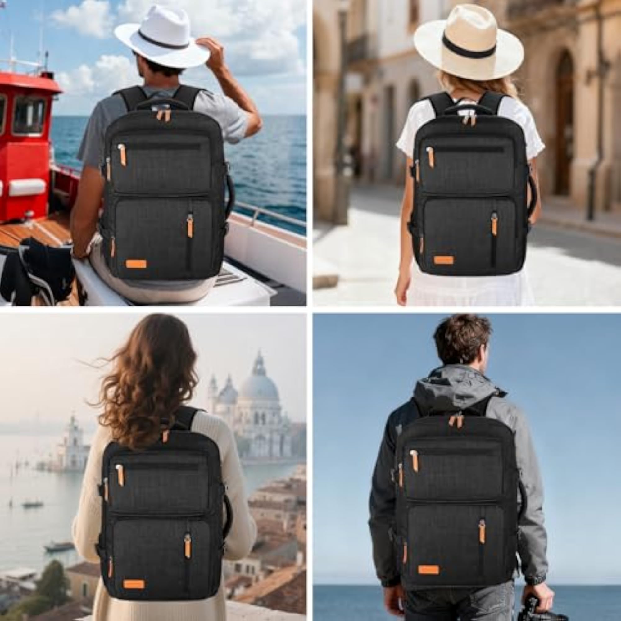 40L Travel Backpack for Women & Men
